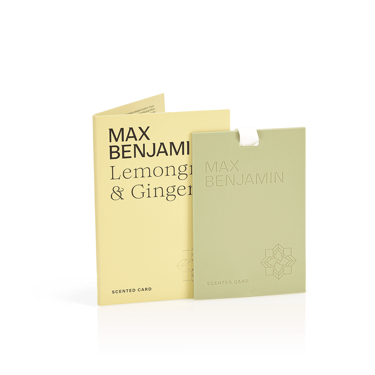 Max.B Lemongrass & Ginger Doftkort