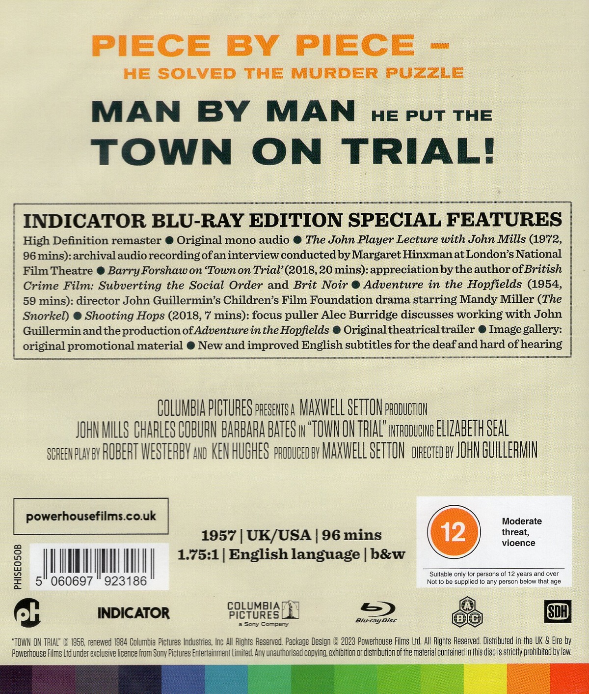 Town On Trial (ej svensk text) (Blu-ray) - 2