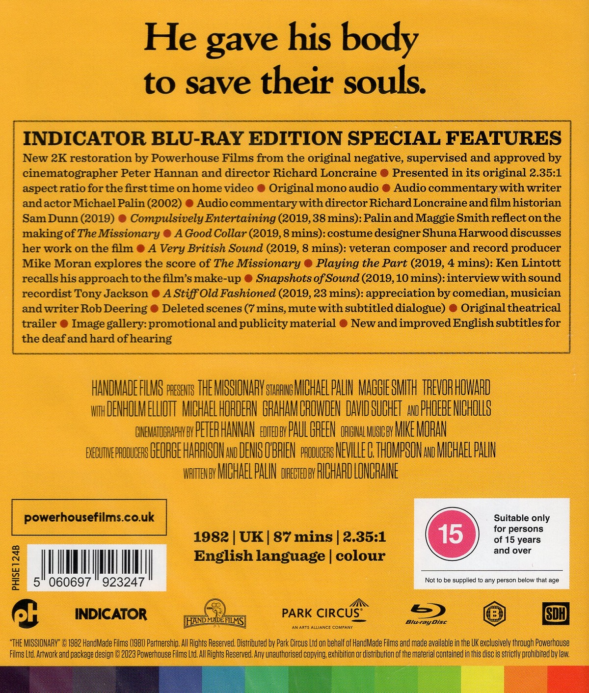 The Missionary (ej svensk text) (Blu-ray) - 2