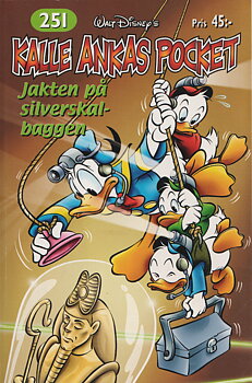 Kalle Ankas pocket 251 Jakten på silverskalbaggen, begagnad!