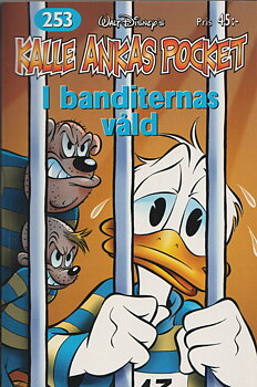 Kalle Ankas pocket 253 I banditernas våld, begagnad!