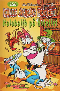 Kalle Ankas pocket 256 Kalabalik på hotellet, begagnad!