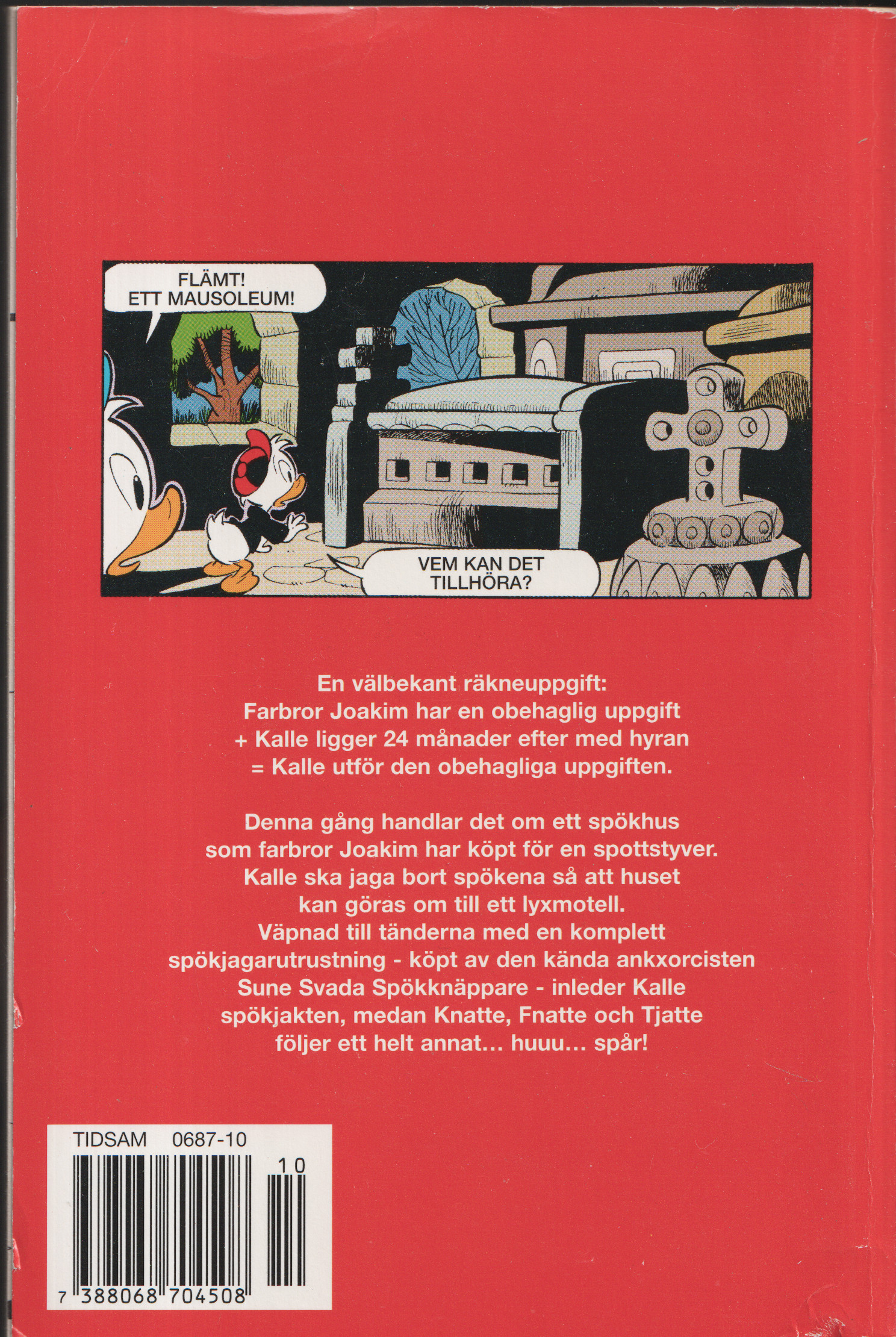 Kalle Ankas pocket 250 Spökhuset, begagnad! - 2
