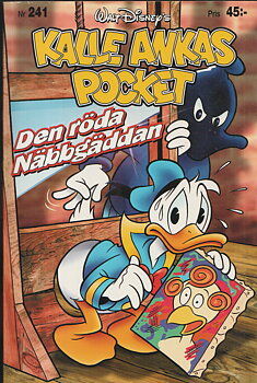 Kalle Ankas pocket 241 Den röda nebbgäddan, begagnad!