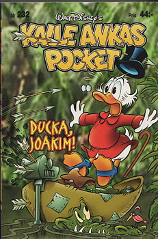 Kalle Ankas pocket 232 Ducka Joakim! begagnad!