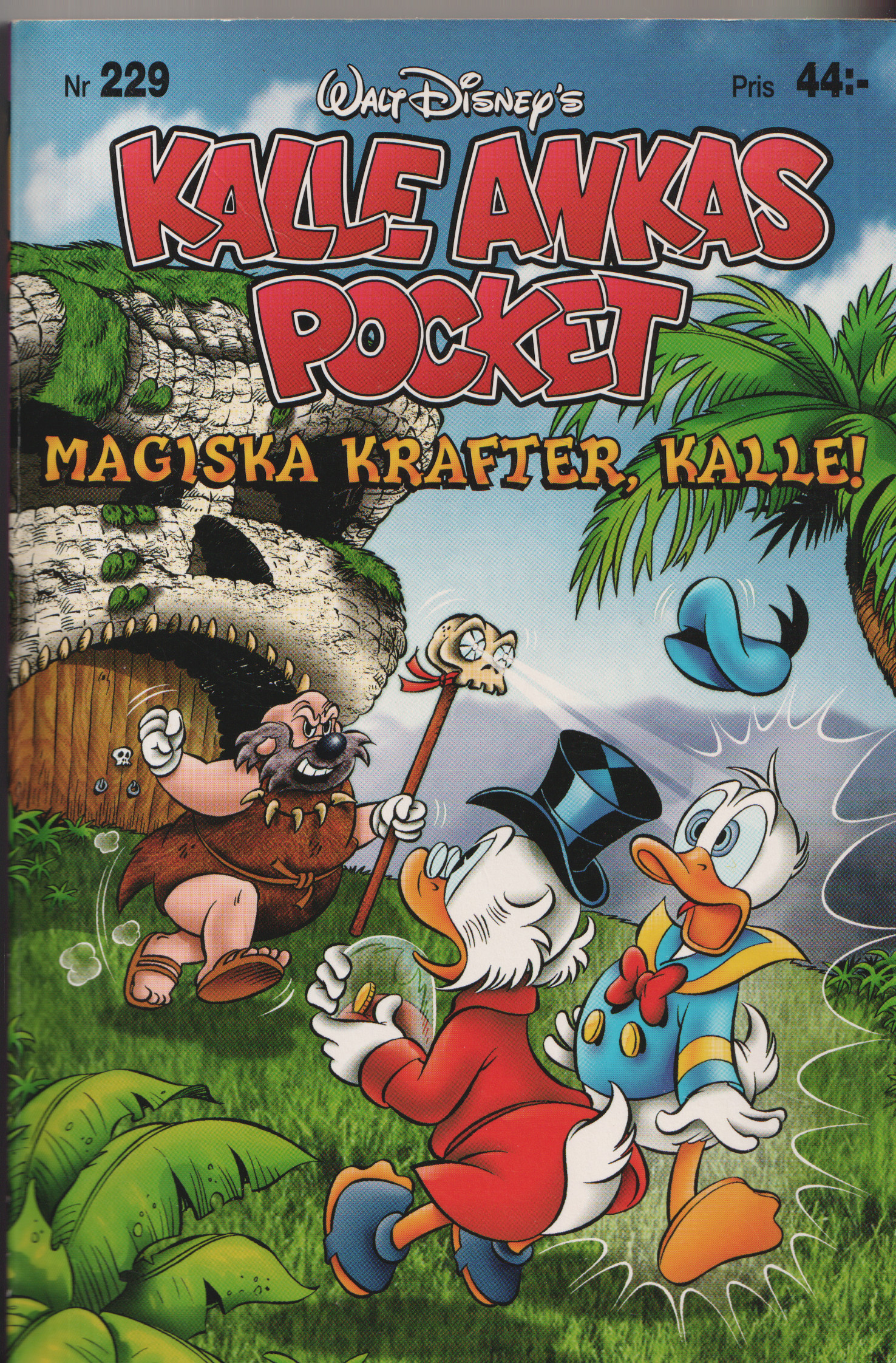 Kalle Ankas pocket 229 Magiska krafter, Kalle!, begagnad!