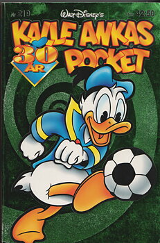 Kalle Ankas pocket  30 år, 219, begagnad!