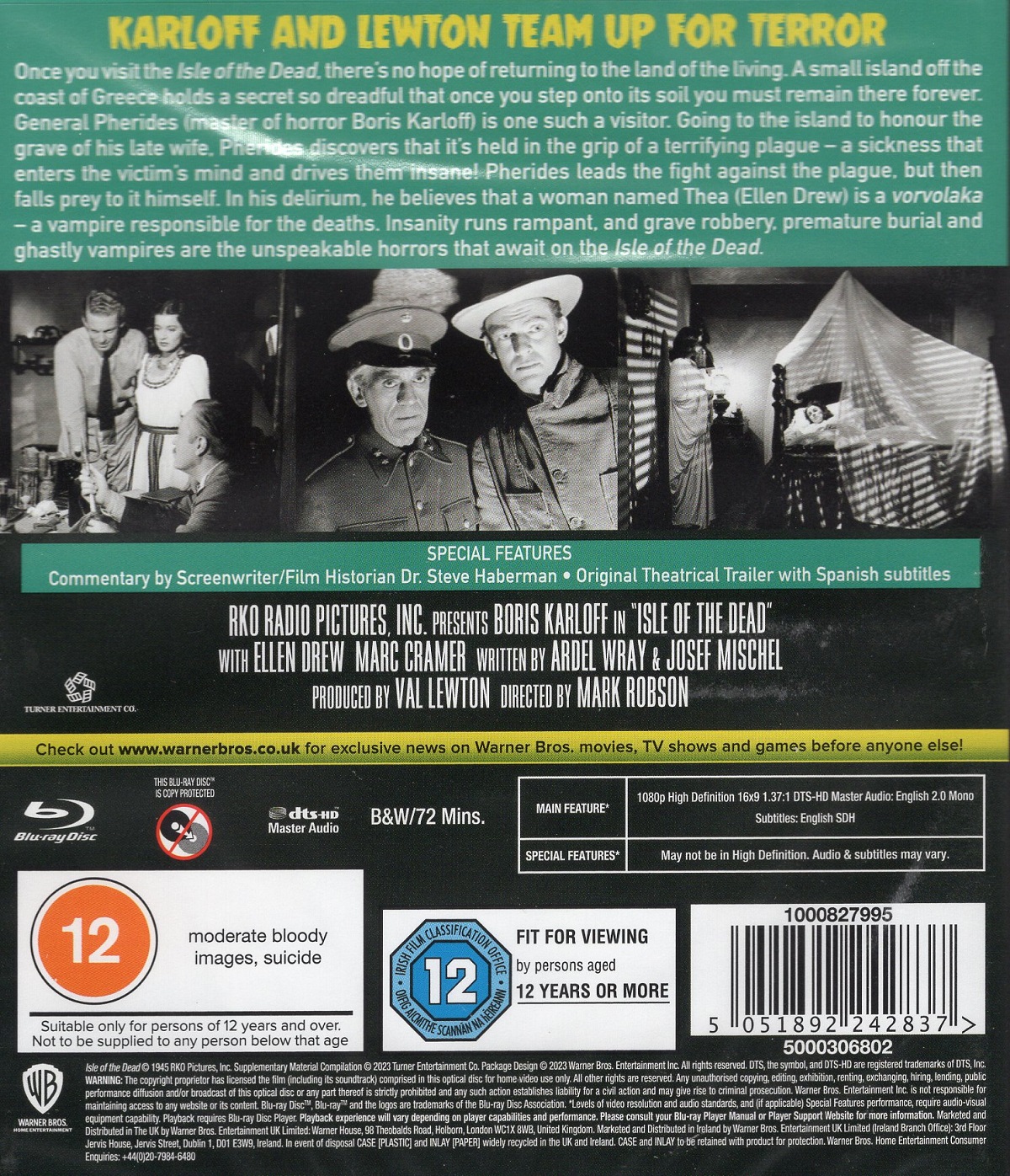 Isle of the Dead (ej svensk text) (Blu-ray) - 2