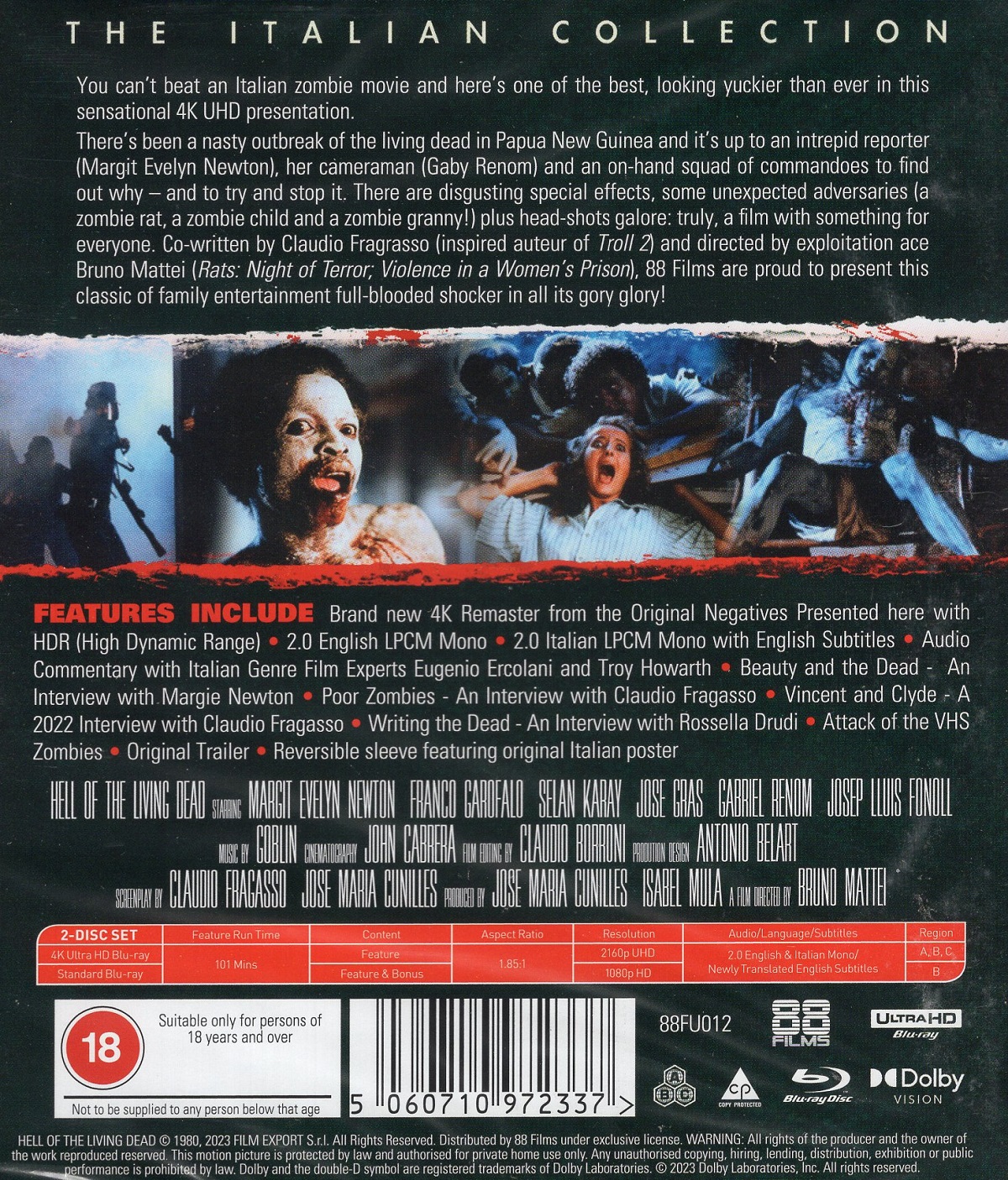 Hell of the Living Dead (ej svensk text) (4K Ultra HD + Blu-ray) - 2