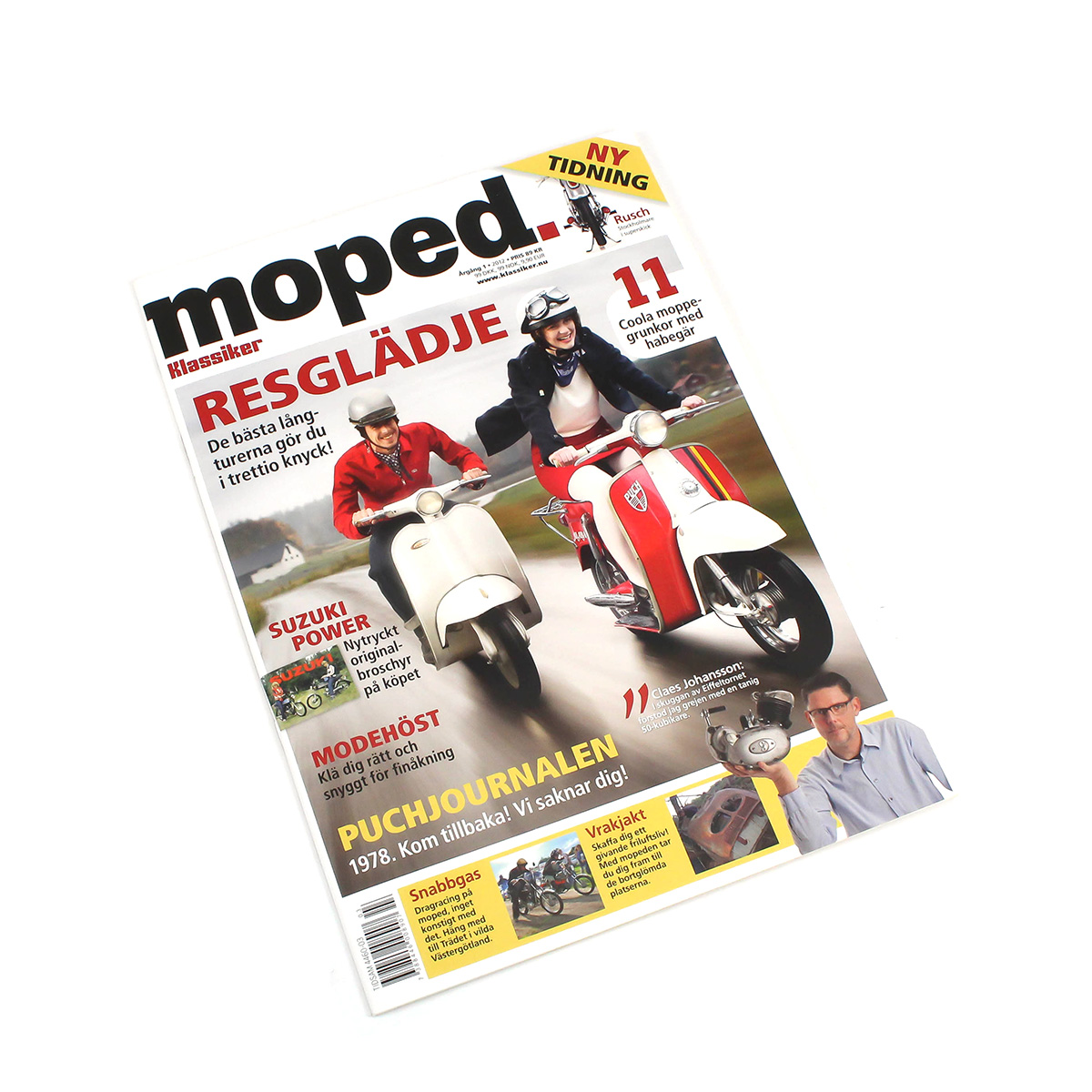 Magasinet moped nr. 1, 2012.