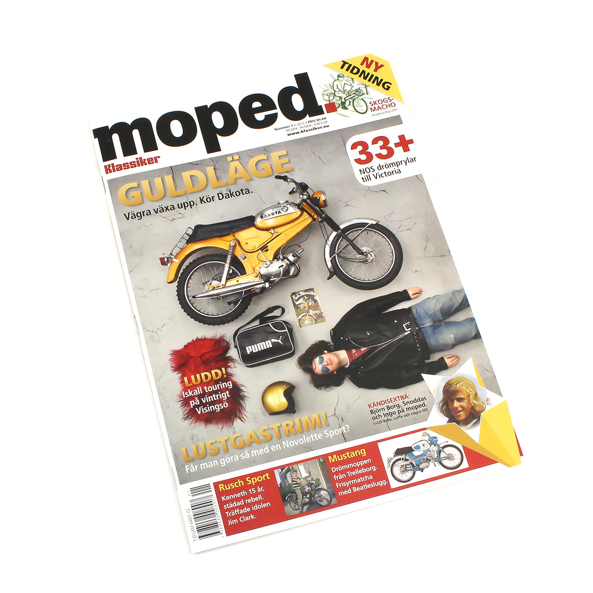 The magazine moped No. 1, 2013.