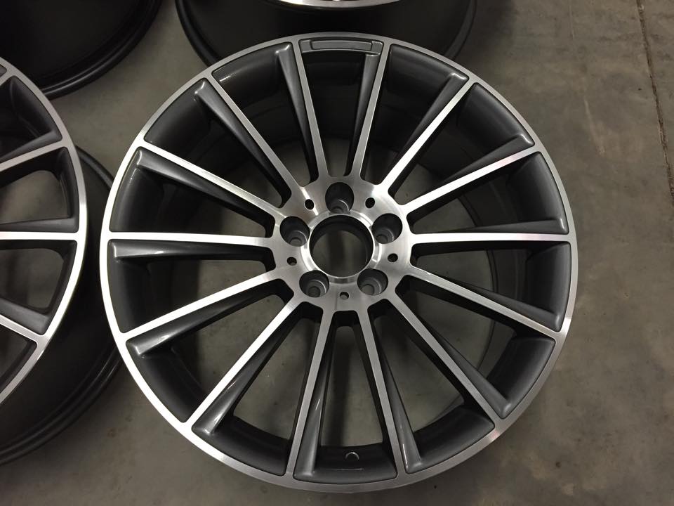 20" MB Twist style Gunmetal/pol 5x112 - 5