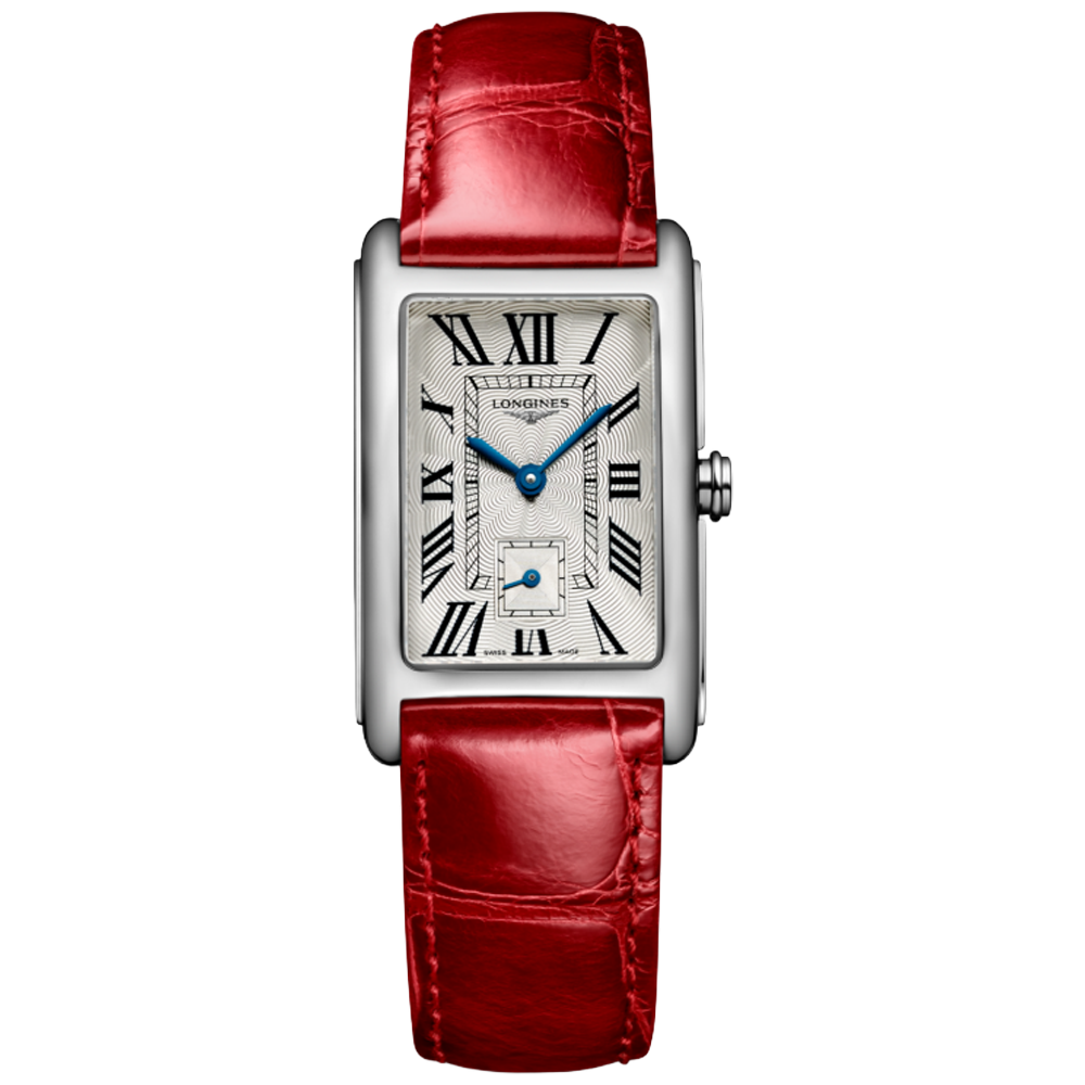 L5.512.4.71.5 Longines DolceVita romerska siffror 23,30 X 37,00 röd