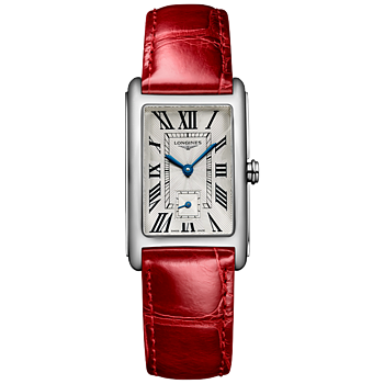 L5.512.4.71.5 Longines DolceVita romerska siffror 23,30 X 37,00 röd