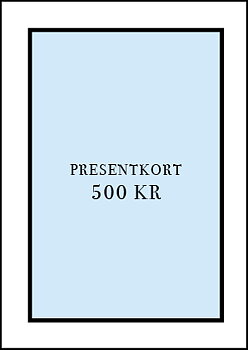 Presentkort 500 Kronor