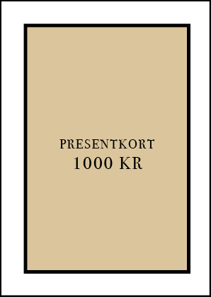 Presentkort 1000 Kronor
