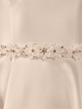 Midjeband med blommor