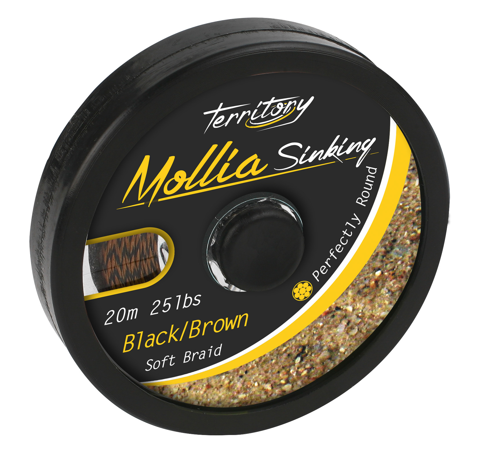 MIKADO MOLLIA HOOKLINK 20m - BLACK AND BROWN