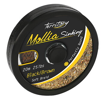 MIKADO MOLLIA HOOKLINK 20m - BLACK AND BROWN