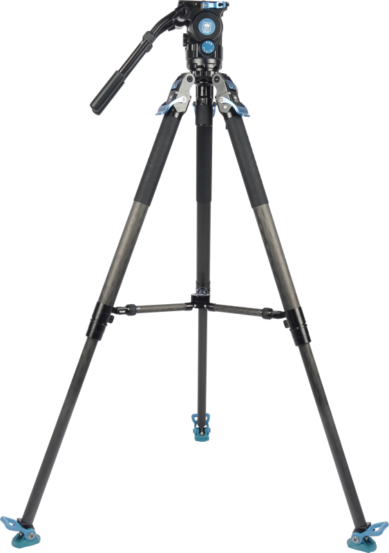 Sirui SVT-75 + SVH15 Pro Rapid Professional Video Carbon Fibre Tripod Kit