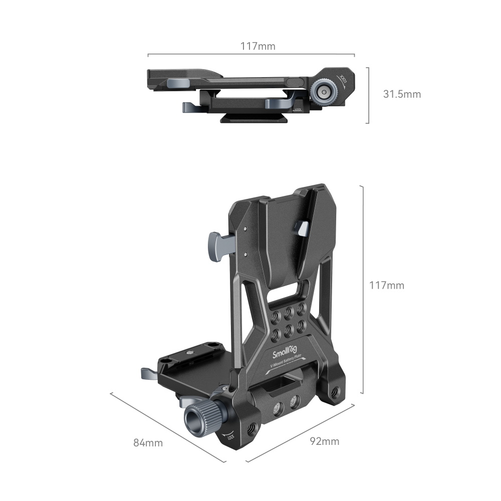 SmallRig Compact V-Mount Battery Mounting System 4064 - 2