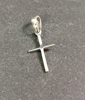 Hänge i Silver - Kors Mini