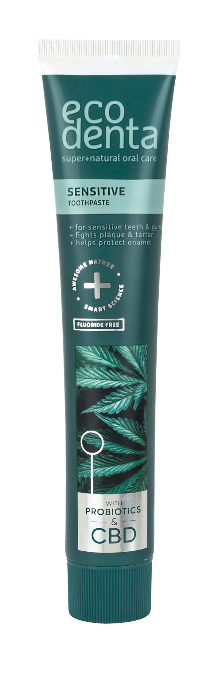 Tandkräm CBD Flourfri Ecodenta