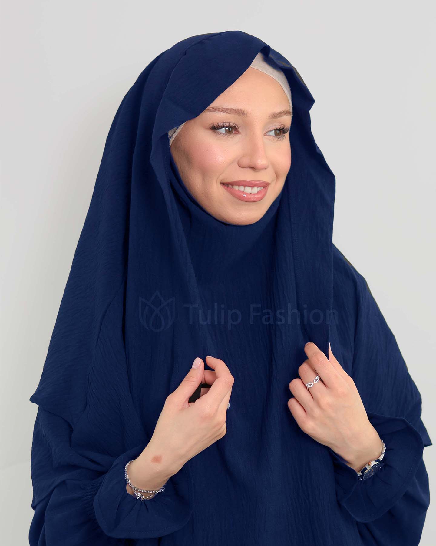 Maryam  Khimar - Midnight Blue - 6