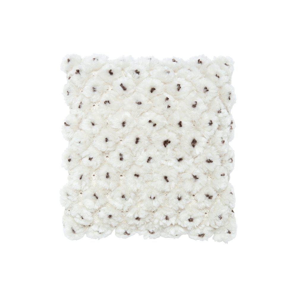 Kuddfodral Lena off-white och nougat 45x45 cm, Svanefors