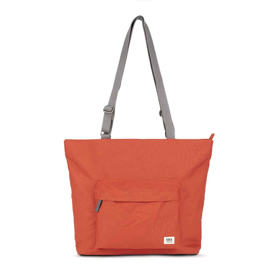 Roka Trafalgar Recycled Canvas Shoulder Bag - 2