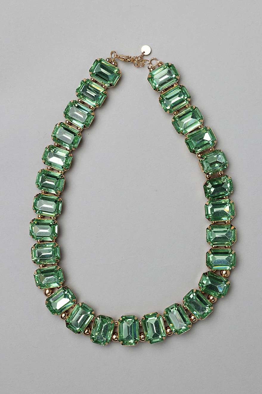 Bow 19 - Liz Necklace Soft Green