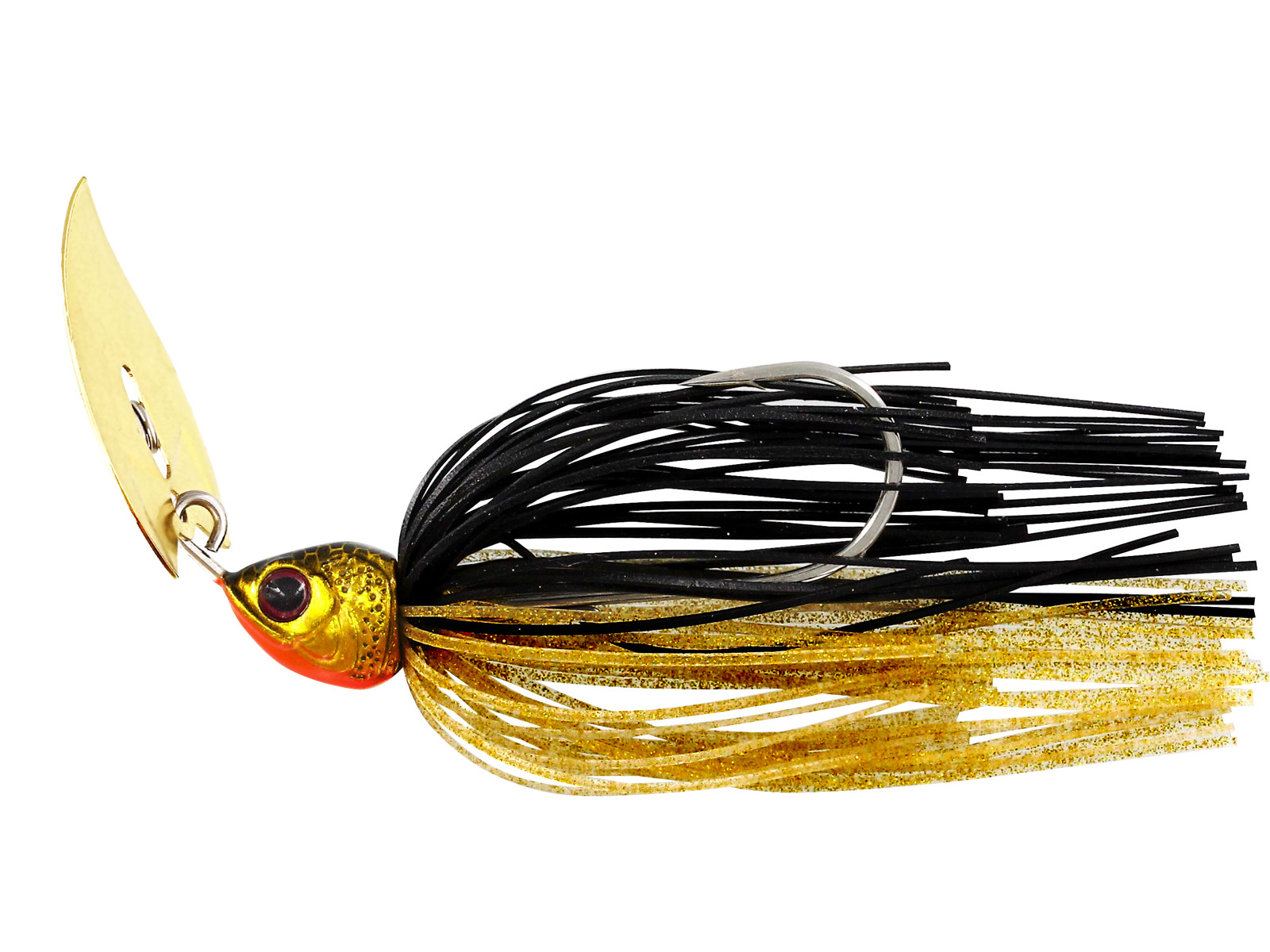 bladebite 14g is a chatterbait for perch from westin. Made of tungsten and sheet metal blades for best effect. gold rush