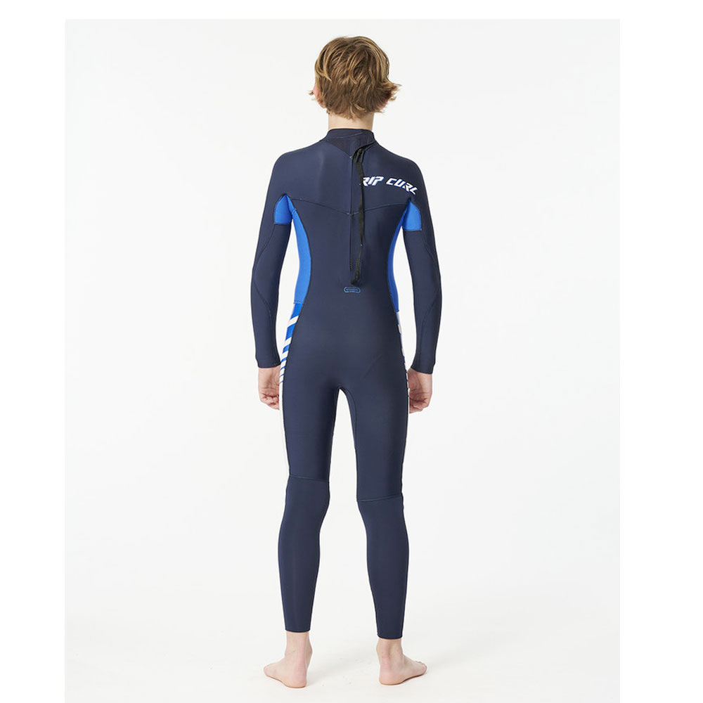 Rip Curl våtdräkt Junior Dawn Patrol Eco 5/3  BZ Navy - 3