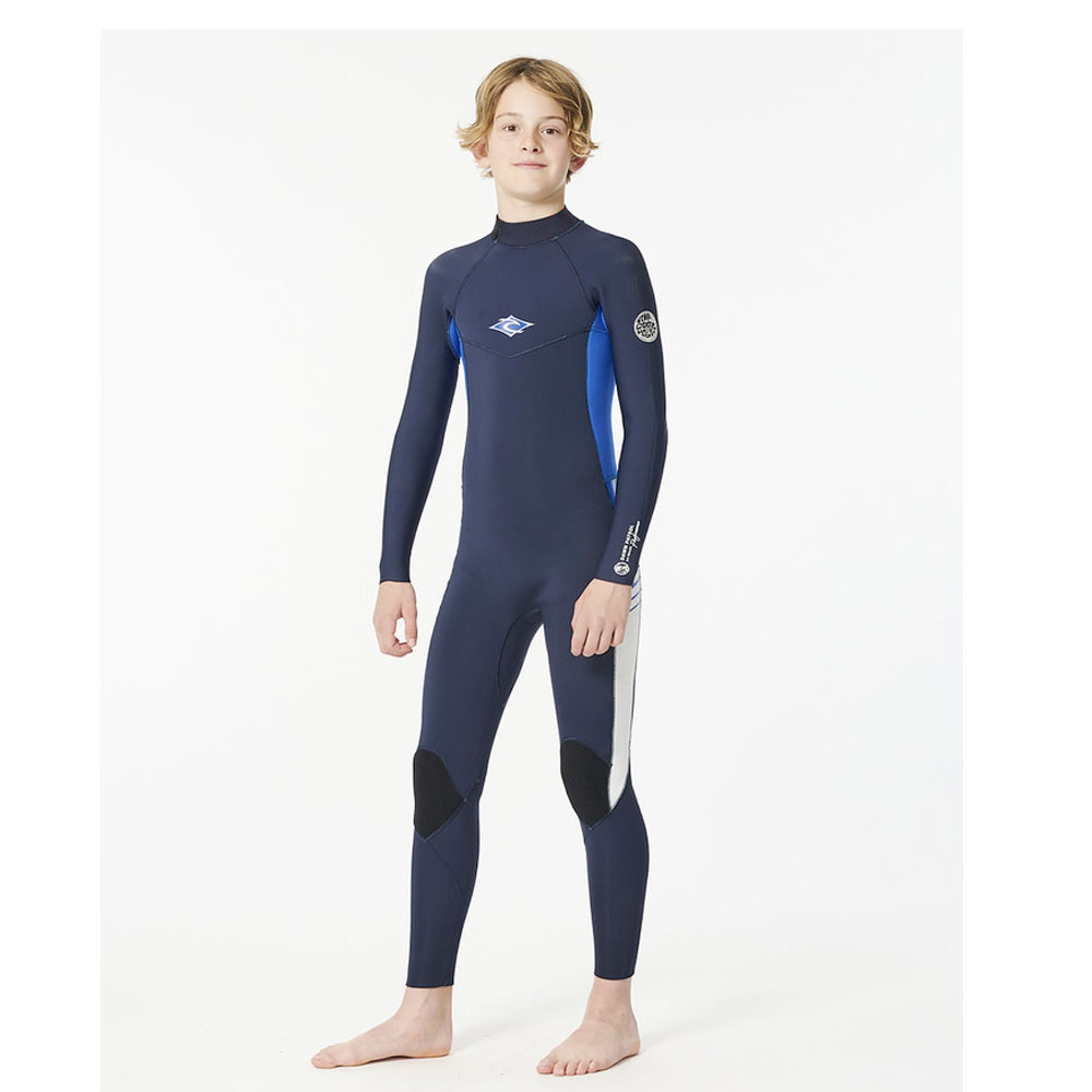 Rip Curl våtdräkt Junior Dawn Patrol Eco 5/3  BZ Navy - 2