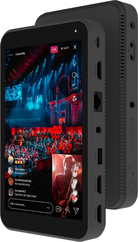 Instream, All-In-One, Multicam, Vertical Live Streaming Encoder