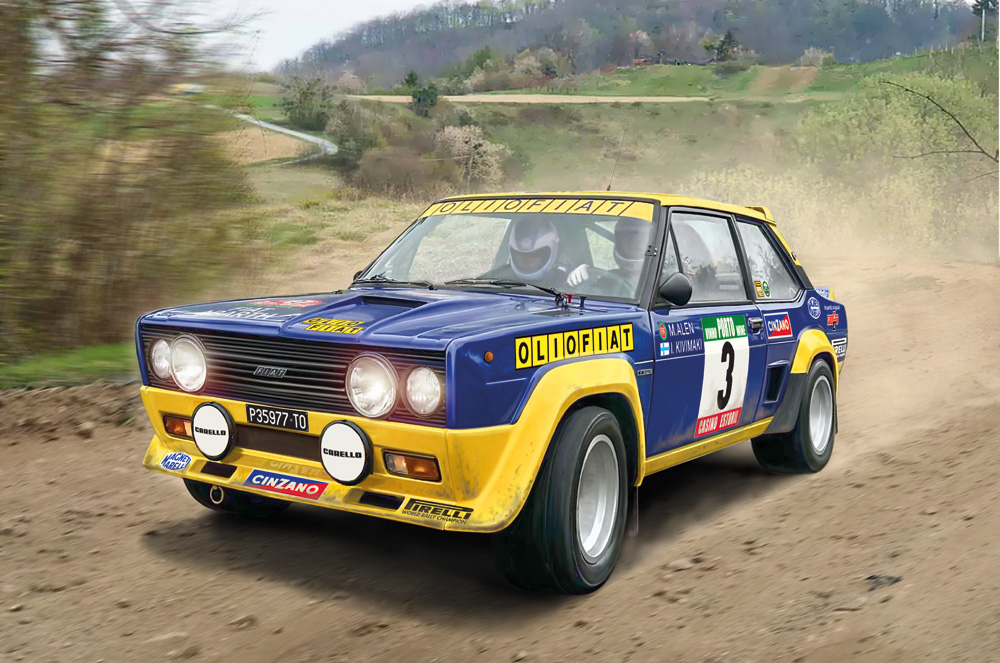 1/24 FIAT 131 Abarth Rally OLIO FIAT