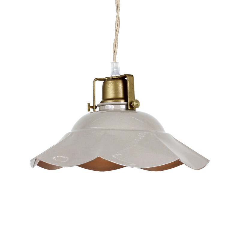 Taklampa - Lampa - Skomakarlampa - Plåt - Beige - 3