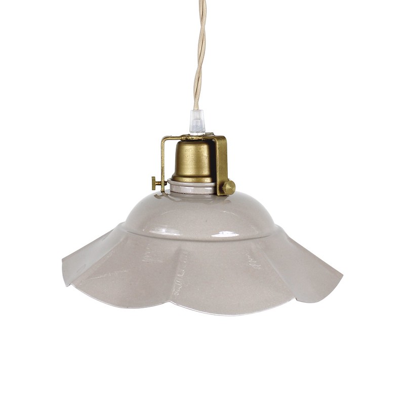 Taklampa - Lampa - Skomakarlampa - Plåt - Beige - 2