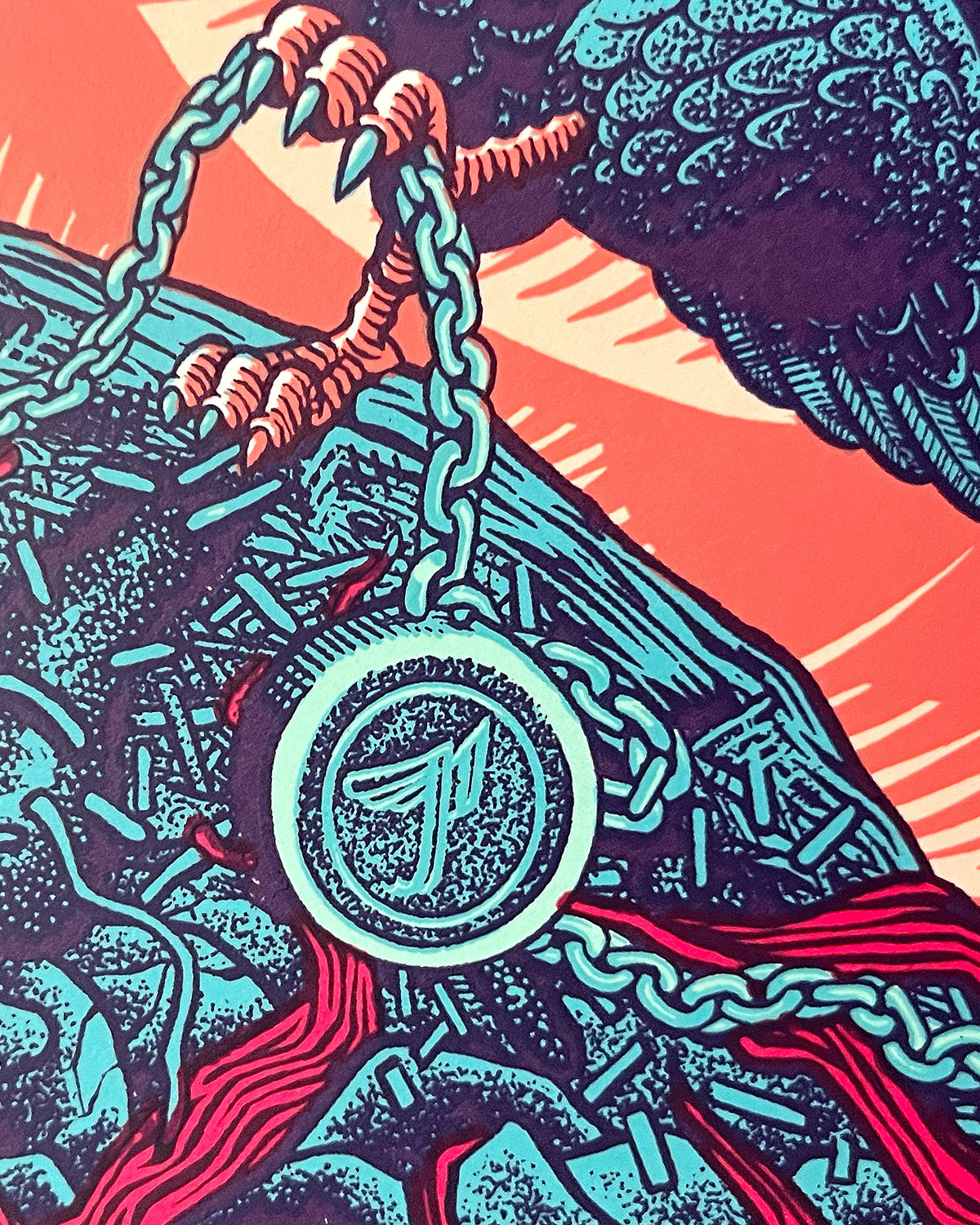 Official PIXIES North American Tour Poster by Martin Ander - 4