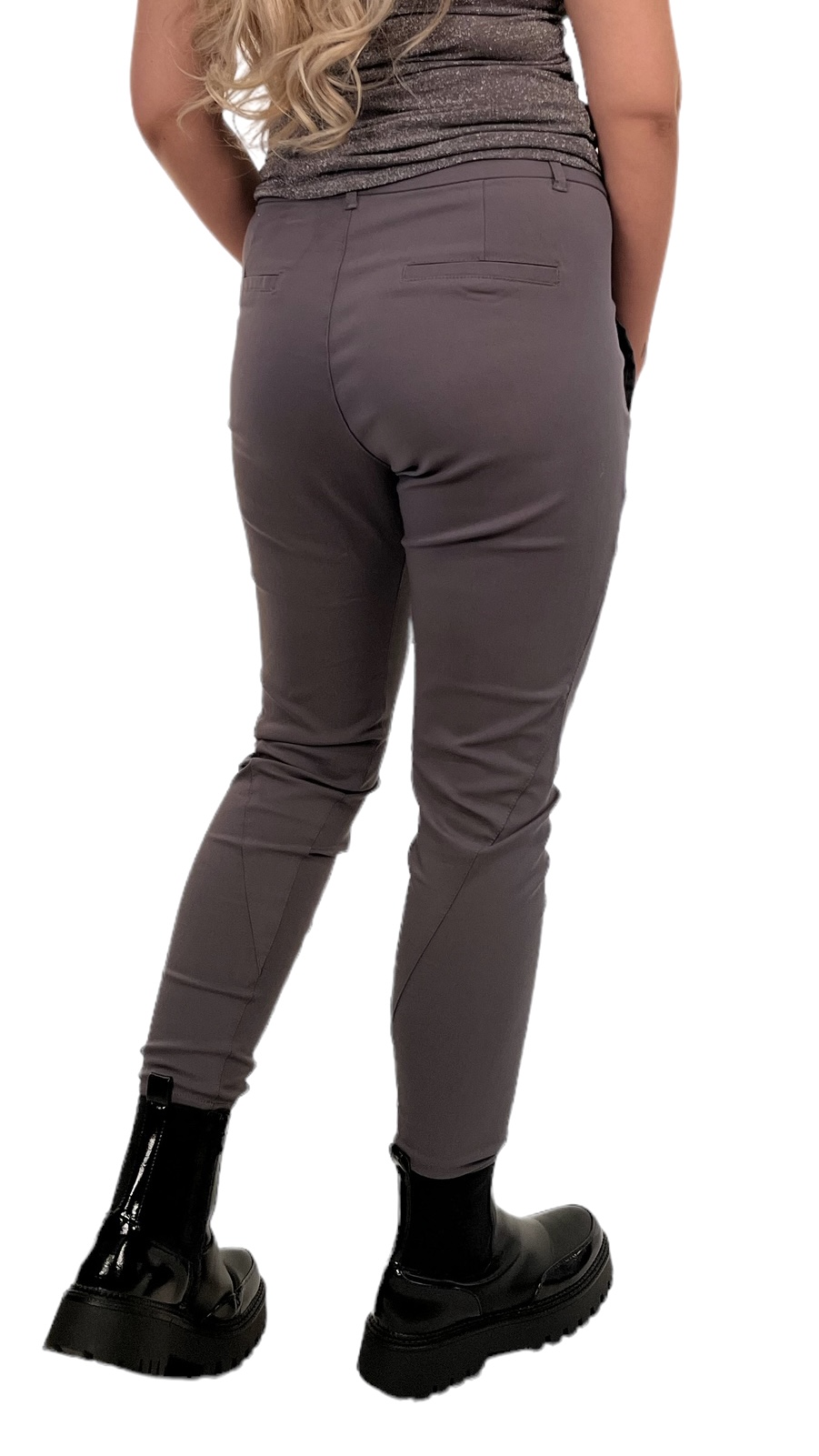 Chino Jenny | Steel grey - 6