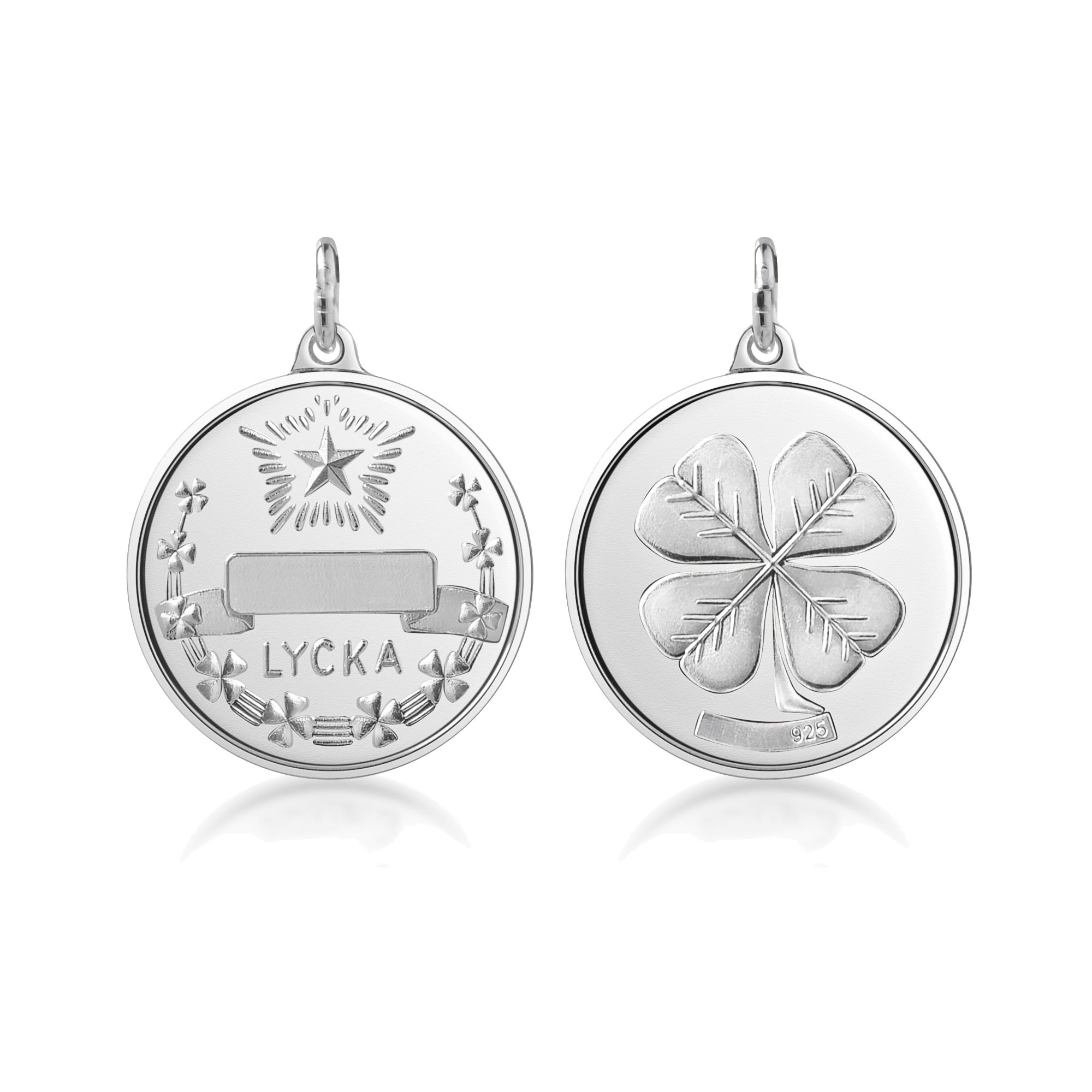 Luckypendant Large in Silver