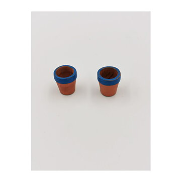 Dukkehus Brukte - Blomsterpotter Lundby Skala