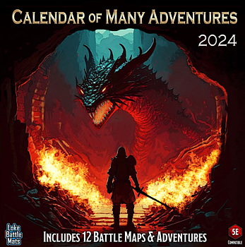2024 Calendar of Many Adventures LIMITED