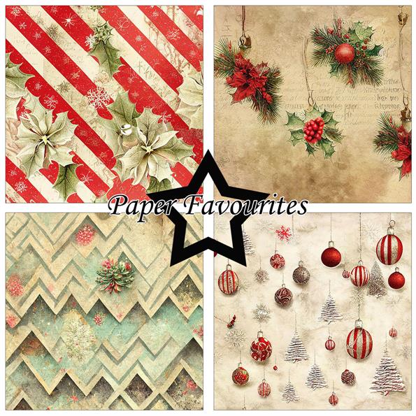Paper Favourites Santas Present 6x6 Inch Paper Pack  - 2