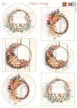 Marianne Design Bildark - Mattie's Autumn Wreaths