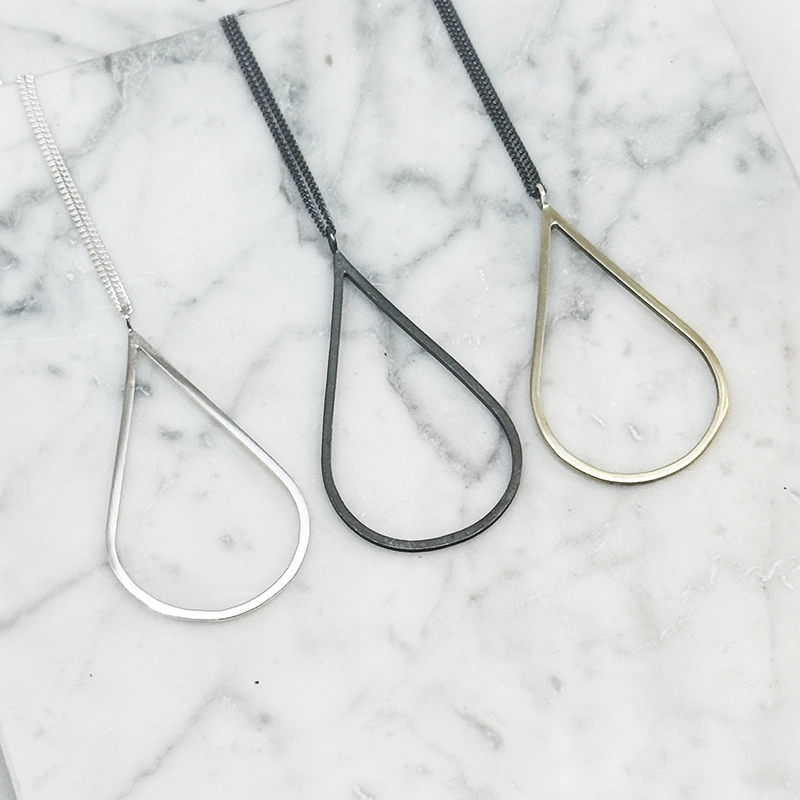 Silverhalsband H2O oxiderat - 3