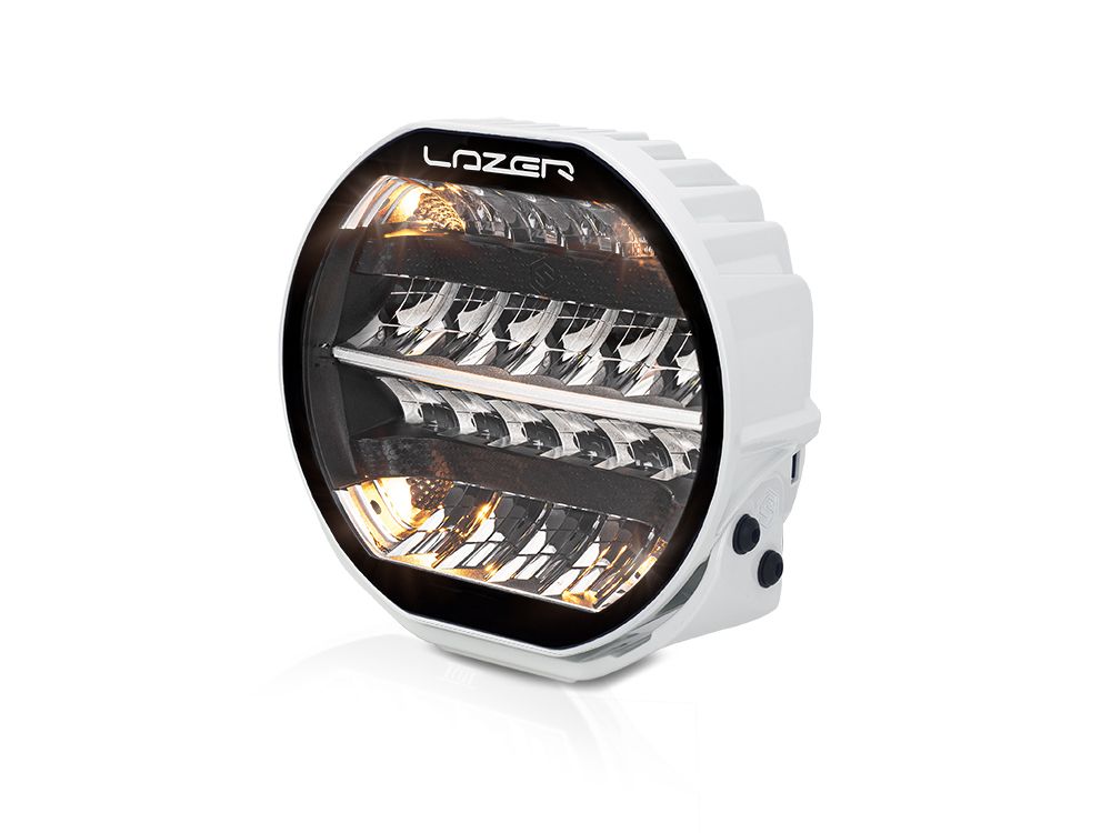 Lazer Sentinel Elite LED Extraljus 9ˮ Vit med Positionsljus