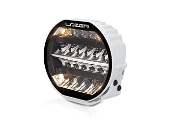 Lazer Sentinel Elite LED Extraljus&nbsp;9ˮ Vit med Positionsljus