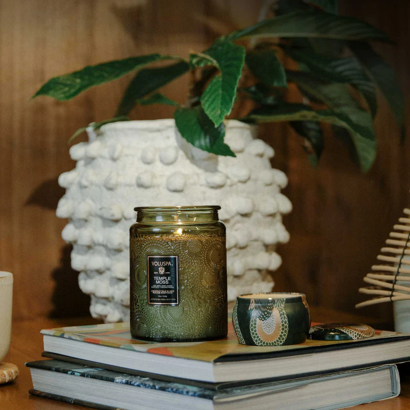 Voluspa Temple Moss  Mini Tin Candle - 2