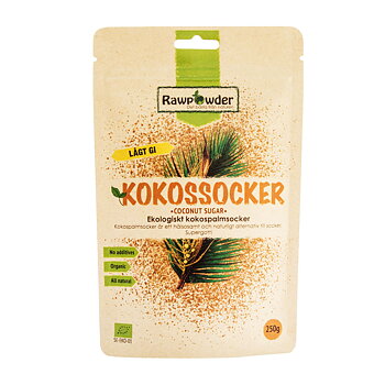 Kokosblomsocker 250g Rawpowder